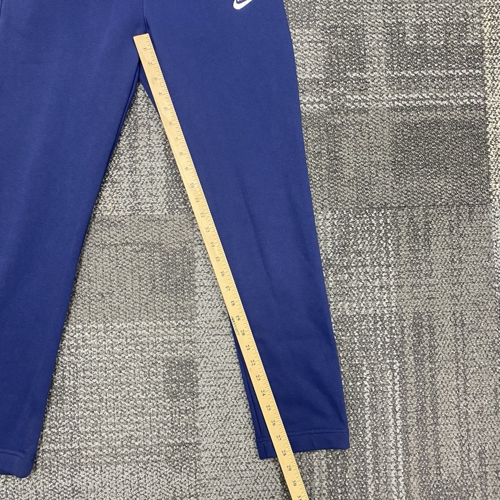 Nike Men's Sportswear Club Fleece open Hem Regular Size S Blue NEW BV2707-410 - Picture 3 of 9